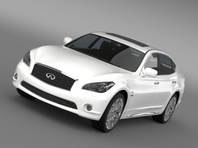 infiniti m35hl y51 2013 Modelo 3D .c4d .max .obj .3ds .fbx .stl .blend 