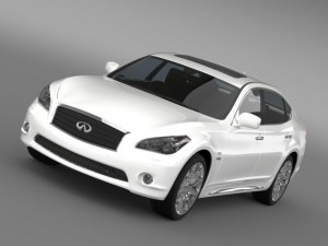 infiniti m35hl y51 2013 3D Model