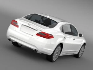 infiniti m35hl y51 2013 3D Model