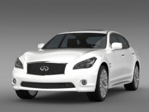 infiniti m35hl y51 2013 Modelo 3D
