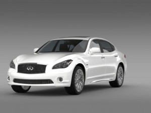 infiniti m35hl y51 2013 Modelo 3D