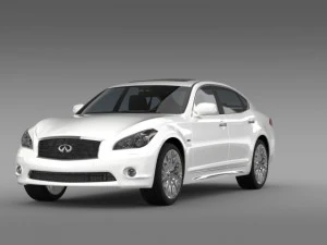 infiniti m35hl y51 2013 3D Model