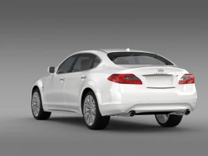 infiniti m35hl y51 2013 3D Model