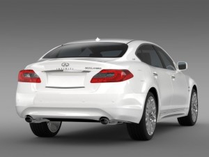 infiniti m35hl y51 2013 Modelo 3D
