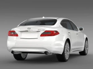 infiniti m35hl y51 2013 3D Model