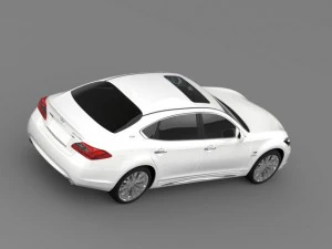 infiniti m35hl y51 2013 3D Model