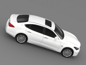 infiniti m35hl y51 2013 Modelo 3D