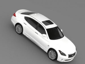 infiniti m35hl y51 2013 Modelo 3D