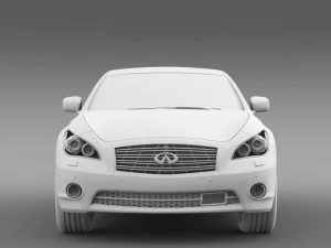 infiniti m35hl y51 2013 3D Model