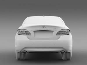 infiniti m35hl y51 2013 Modelo 3D