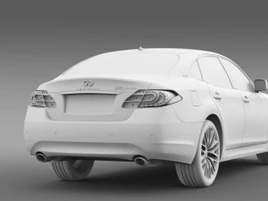 infiniti m35hl y51 2013 3D Model