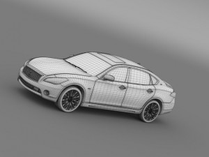 mitsubishi dignity bhgy51 3D Модель