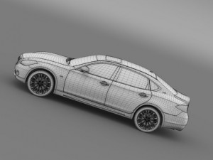 mitsubishi dignity bhgy51 3D Модель
