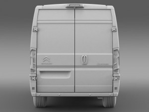 citroen relay police 2015 3D Модель