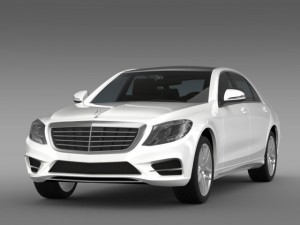 amg mercedes benz s 500 w222 2013 3Dモデル