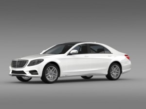 amg mercedes benz s 500 w222 2013 3Dモデル
