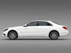 amg mercedes benz s 500 w222 2013 3Dモデル