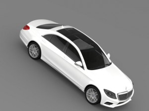 amg mercedes benz s 500 w222 2013 3Dモデル