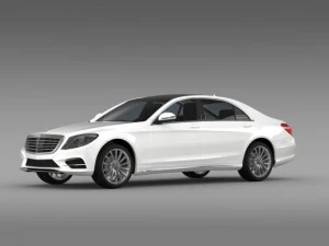 amg mercedes benz s 500 plug in hybrid w222 2014 р.в 3D Модель
