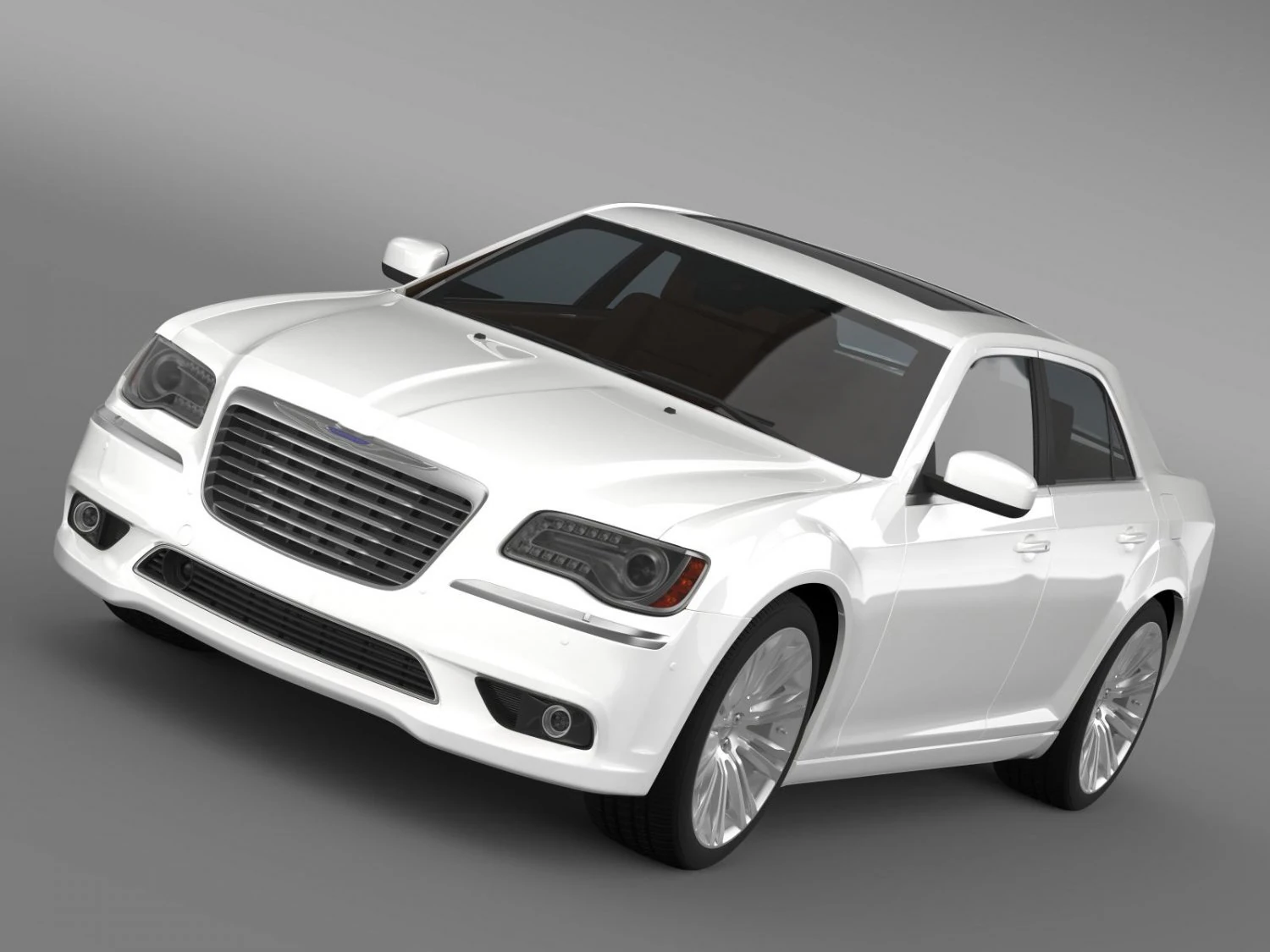Chrysler 300c 2013 3D Modell .c4d .max .obj .3ds .fbx .stl .blend 