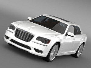 chrysler 300c 2013 Modèle 3D
