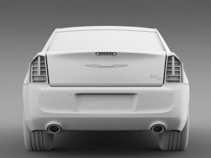 chrysler 300c 2013 Modèle 3D