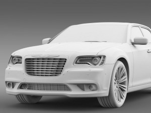 chrysler 300c 2013 Modèle 3D