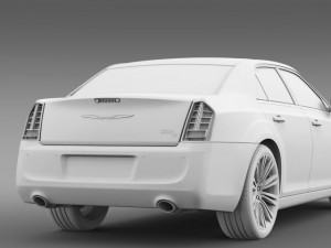 chrysler 300c 2013 Modèle 3D