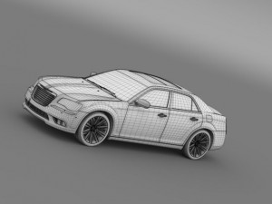 chrysler 300c 2013 Modèle 3D