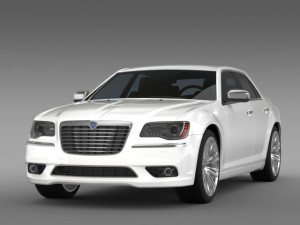 lancia thema 2014 3D-Modell