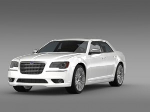 lancia thema 2014 3D-Modell