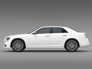 lancia thema 2014 3D-Modell