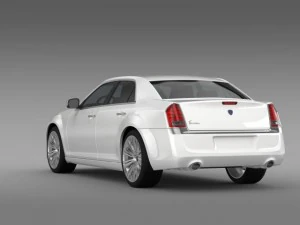 lancia thema 2014 3D Model