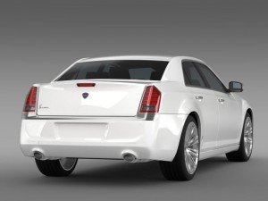 lancia thema 2014 3D-Modell