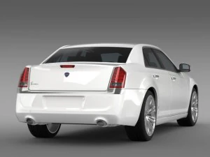 lancia thema 2014 3D Model