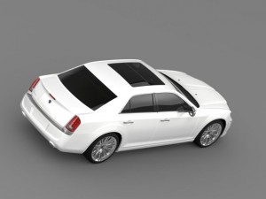 lancia thema 2014 3D-Modell