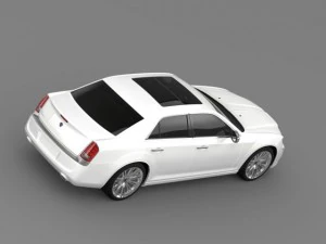 lancia thema 2014 3D Model
