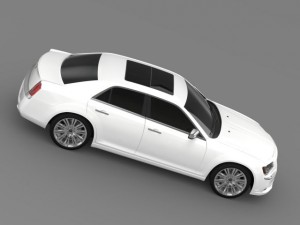 lancia thema 2014 3D-Modell