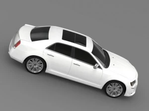 lancia thema 2014 3D Model