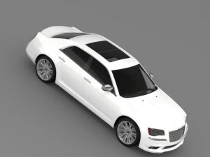 lancia thema 2014 3D Model