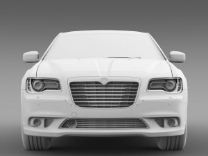 lancia thema 2014 3D-Modell