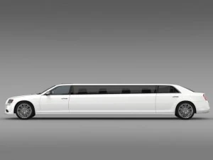 limusin chrysler 300c 2013 Model 3D