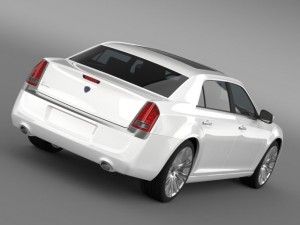 lancia thema 2014 lwb Modelo 3D
