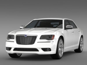 lancia thema 2014 lwb Modelo 3D