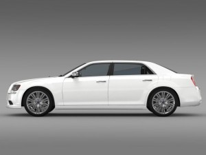 lancia thema 2014 lwb Modelo 3D