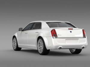 lancia thema 2014 lwb Modelo 3D