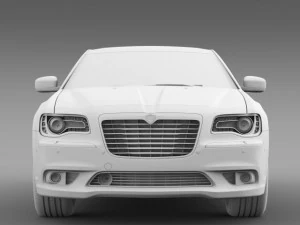lancia thema 2014 lwb 3D Model