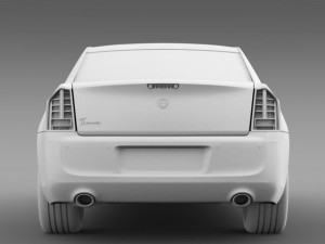 lancia thema 2014 lwb Modelo 3D