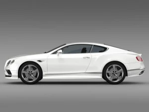 bentley continental gt speed 2015 3D Model