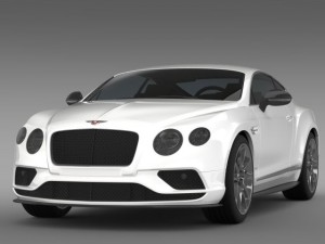 bentley continental gt v8 s 2015 3D-Modell